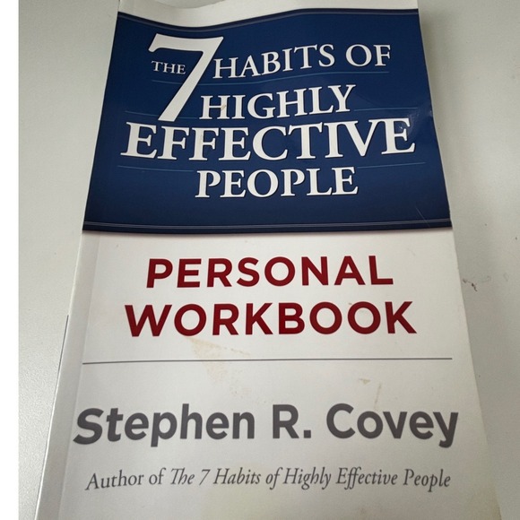 Simon & Schuster Other - 7 Habits of Highly Effective People Personal Workbook Stephen Covey Paperback